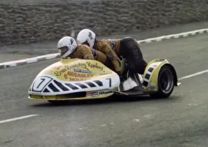 Dick Greasley & John Parkins (Yamaha) 1980 Sidecar TT