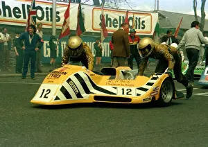 Dick Greasley & Stewart Atkinson (Ireson) 1986 Sidecar TT