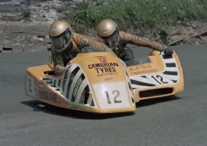 Dick Greasley & Stewart Atkinson (Ireson) 1986 Sidecar TT