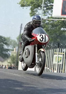 Dick Hawes Gallery: Dick Hawes (Bultaco) 1967 Ultra Lightweight TT