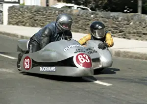 Anderson Yamaha Prints: Dick Hawes & Eddy Kiff (Anderson Yamaha) 1985 Sidecar TT