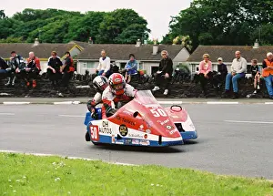Dick Tapken & Rick Roberts (Jacobs Yamaha) 2004 Sidecar TT