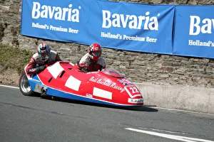 Dick Tapken Gallery: Dick Tapken & Villum Van Diss (Jacobs Yamaha) 2007 Parade Lap