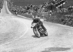 Images Dated 21st April 2020: Dickie Dale (Gilera) 1953 Senior TT