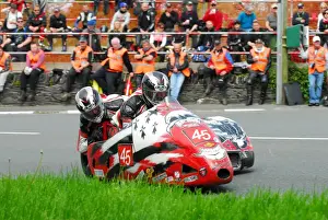 Didier Siro & Helene Siro (Baker Suzuki) 2013 Sidecar TT