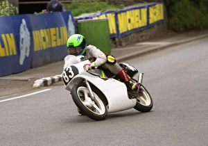 Images Dated 17th January 2017: Dirk Kaletsch (Honda) 1995 Ultra Lightweight TT