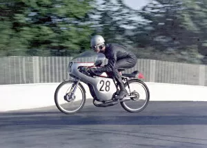 Images Dated 9th January 2021: Don Ryder (Derbi) 1968 50cc TT