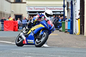 Images Dated 9th June 2021: Donald Gilbert (Yamaha) 2015 Newcomers Manx Grand Prix
