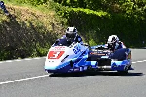 Images Dated 10th June 2015: Double 2015 Sidecar TT winners; the Birchall Brothers
