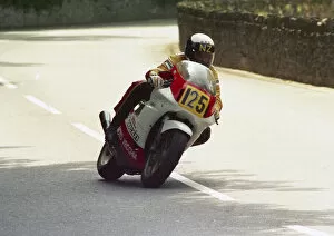Images Dated 3rd October 2021: Doug Fairbrother (Ducati) 1988 Senior TT