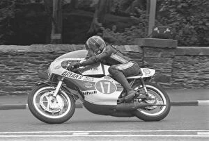 Doug Lunn Gallery: Doug Lunn (Bryants Yamaha) 1973 Junior Manx Grand Prix