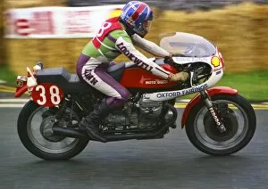 Doug Lunn (Guzzi) 1977 Formula One TT