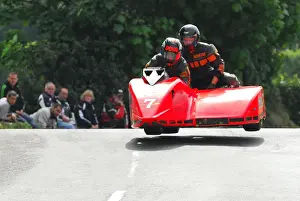 Doug Wright & Martin Hull (Baker Honda) TT 2012 Sidecar TT