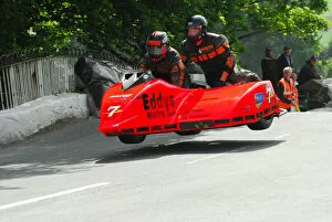 Images Dated 2nd June 2012: Douglas Wright & Martin Hull (Baker Honda) 2012 Sidecar TT