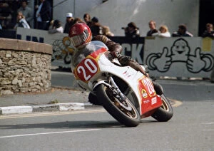 Images Dated 5th June 2019: Eddie Byers (Suzuki) 1984 Newcomers Manx Grand Prix