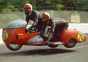 Eddie Lloyd & Terry Harrington (BSA) 1971 750 Sidecar TT