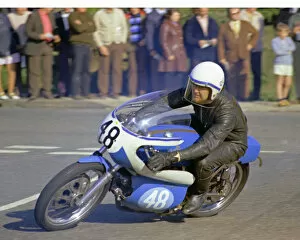 Images Dated 13th November 2018: Eddie Moore (Aermacchi) 1974 Jurby Road