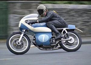 1972 Junior Manx Grand Prix Collection: Eddie Moore (Aermacchi Metisse) 1972 Junior Manx Grand Pix