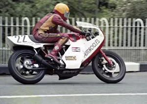 Images Dated 26th May 2021: Eddie Roberts (Ducati) 1980 Classic TT