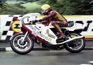 Images Dated 26th November 2017: Eddie Roberts (Ducati) 1980 Formula 2 TT