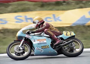 Images Dated 27th May 2021: Eddie Roberts (Maxton Yamaha) 1980 Senior TT
