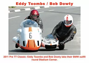 Images Dated 25th March 2023: Eddy Tombs Bob Dowty BMW 2011 Pre TT Classic
