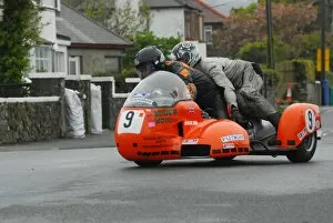 Images Dated 27th May 2013: Eddy Wright & Neil Wheatley (Bellas Imp) 2013 Pre TT Classic