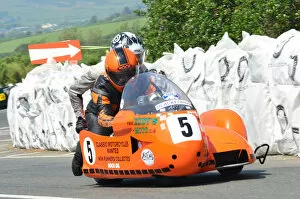 Images Dated 6th June 2020: Eddy Wright & Neil Wheatley (Bellas Imp) 2012 Pre TT Classic