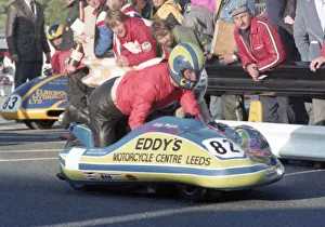 1980 Sidecar Tt Collection: Eddy Wright & Paul Craig (Yamaha) 1980 Sidecar TT