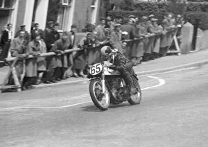 Images Dated 14th January 2022: Edgar Barona (Norton) 1956 Senior TT Edgar Barona (Norton) 1956 Senior TT