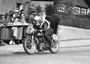 Images Dated 27th March 2023: Edgar Peacock BSA 1986 Senior Manx Grand Prix