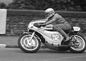 Images Dated 18th April 2022: Edward Knight (Yamaha) 1973 Lightweight Manx Grand Prix