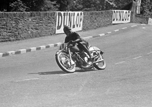 Images Dated 13th August 2016: Enrico Lorenzetti (Guzzi) 1951 Lightweight TT