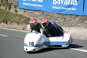 Eric Bregazzi & Jimmy Creer (Bregazzi Yamaha) 2007 Parade Lap