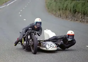 Eric Bregazzi & Jimmy Creer (BSA) 1974 750 Sidecar TT