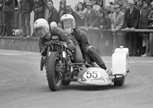 Eric Bregazzi & Jimmy Creer (BSA) 1974 750 Sidecar TT