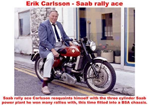 Images Dated 13th October 2019: Eric Carlsson - Saab Rally Ace