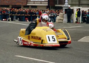 Eric Cornes & Graham Wellington (Ireson Yamaha) 1988 Sidecar TT