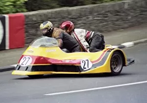 Eric Cornes & Graham Wellington (Yamaha) 1983 Sidecar TT
