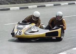 Eric Cornes & Robert Holmes (Yamaha) 1980 Sidecar TT
