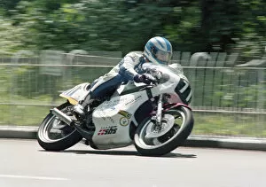 Images Dated 20th March 2020: Eric Galbraith (Yamaha) 1987 Formula Two TT
