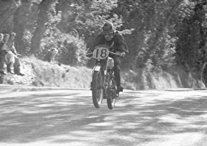 Eric Houseley Gallery: Eric Houseley (BSA) 1951 Senior Manx Grand Prix