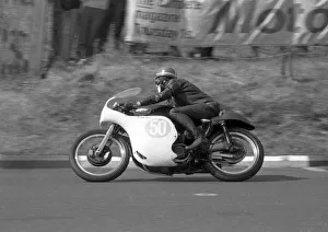 Images Dated 15th December 2020: Eric Kirk (AJS) 1963 Junior Manx Grand Prix