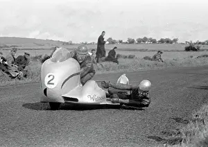 Eric Oliver & Les Nutt (Norton) 1954 Sidecar Ulster Grand Prix