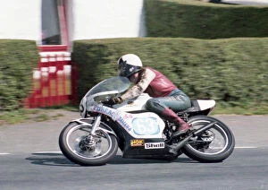 Images Dated 20th April 2020: Eric Sunderland (Pharaoh Yamaha) 1981 Junior Manx Grand Prix