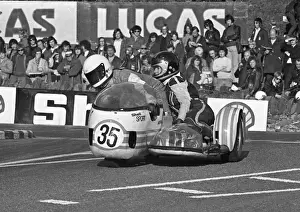 Eric Vant & Pauline Goddard (Weslake) 1973 750 Sidecar TT