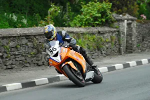 Images Dated 2nd June 2013: Eric Wilson (Kawasaki) 2013 Superbike TT