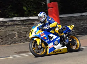 2010 Senior Manx Grand Prix Collection: Erik Kjuus (Suzuki) 2010 Senior Manx Grand Prix