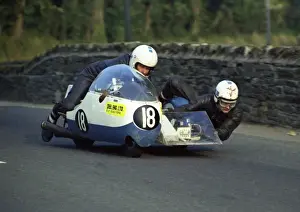 Ernie Leece & John Molyneux (LMS) 1971 500 Sidecar TT
