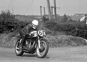 Norton Prints: Ernie Oliver (Norton) 1955 Senior Ulster Grand Prix
